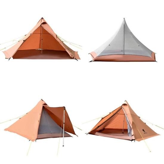 GeerTopギアトップ ワンポール五角型テント | 4-6人用 - neru海 WEB