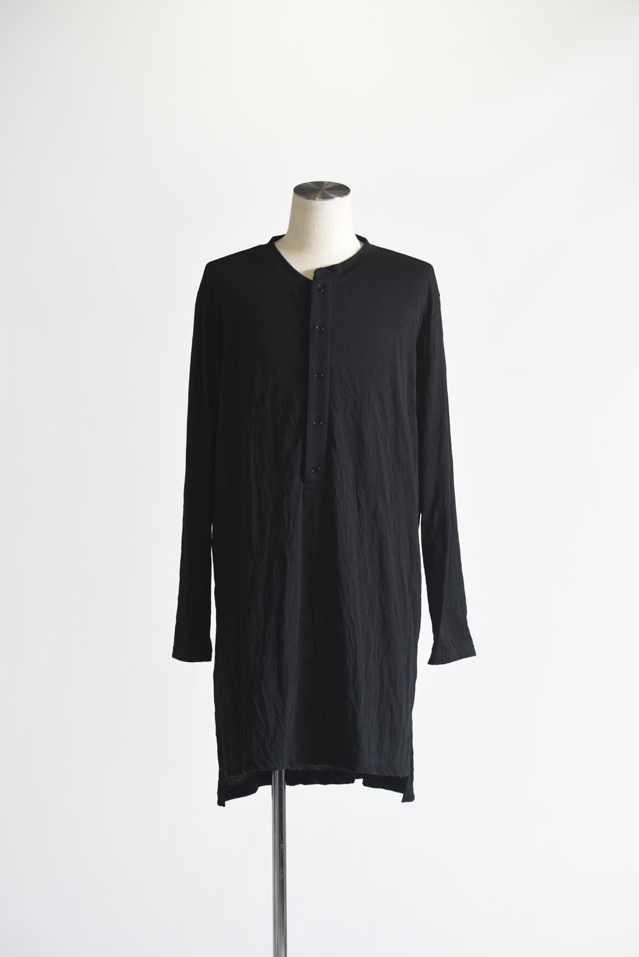 Ground Y シワ加工ヘンリーネックLSロングカットソー - Ka na ta,Yohji