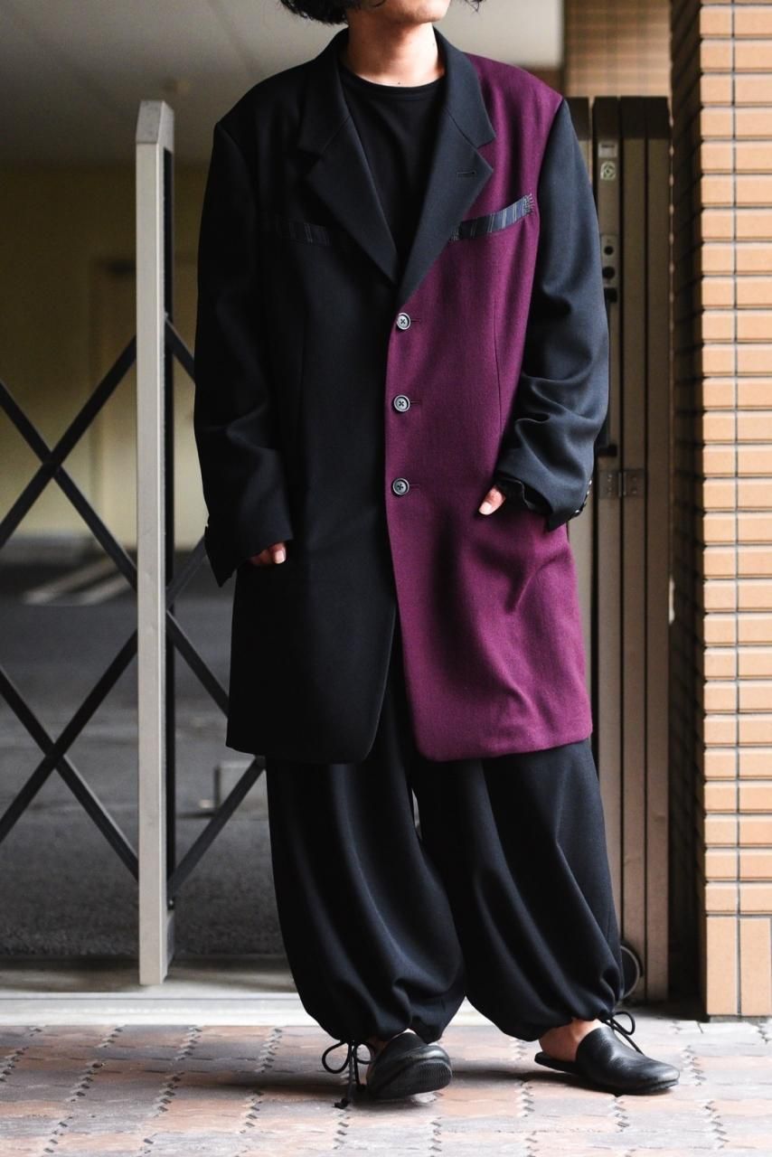 Y's for men COMBINATION JACKET WITH ZIG-ZAG STITCH - Ka na ta