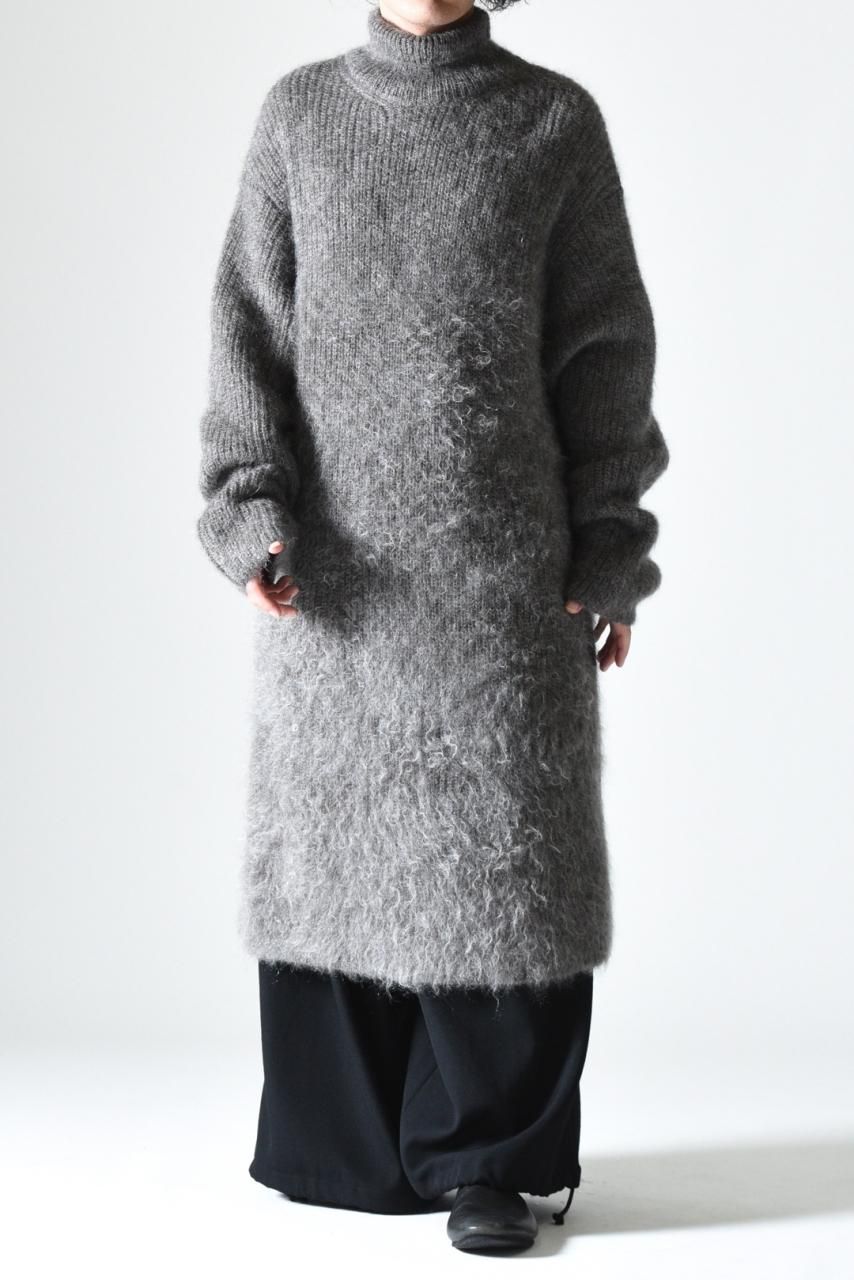 Yohji Yamamoto POUR HOMME モヘア×アルパカ×ウールタートルロング