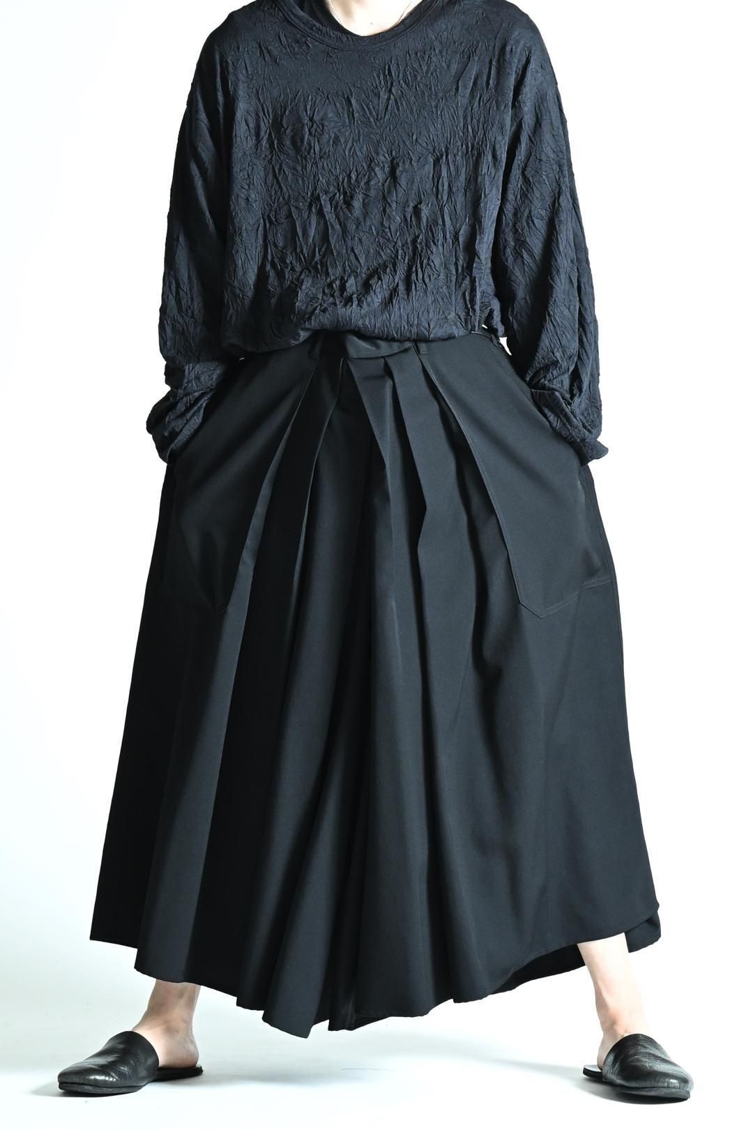 Yohji Yamamoto POUR HOMME ウールギャバジン袴パンツ - Ka na ta