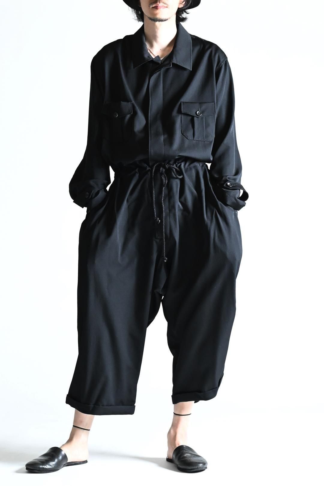 Yohji Yamamoto POUR HOMME ウールギャバジンオーバーオール - Ka na