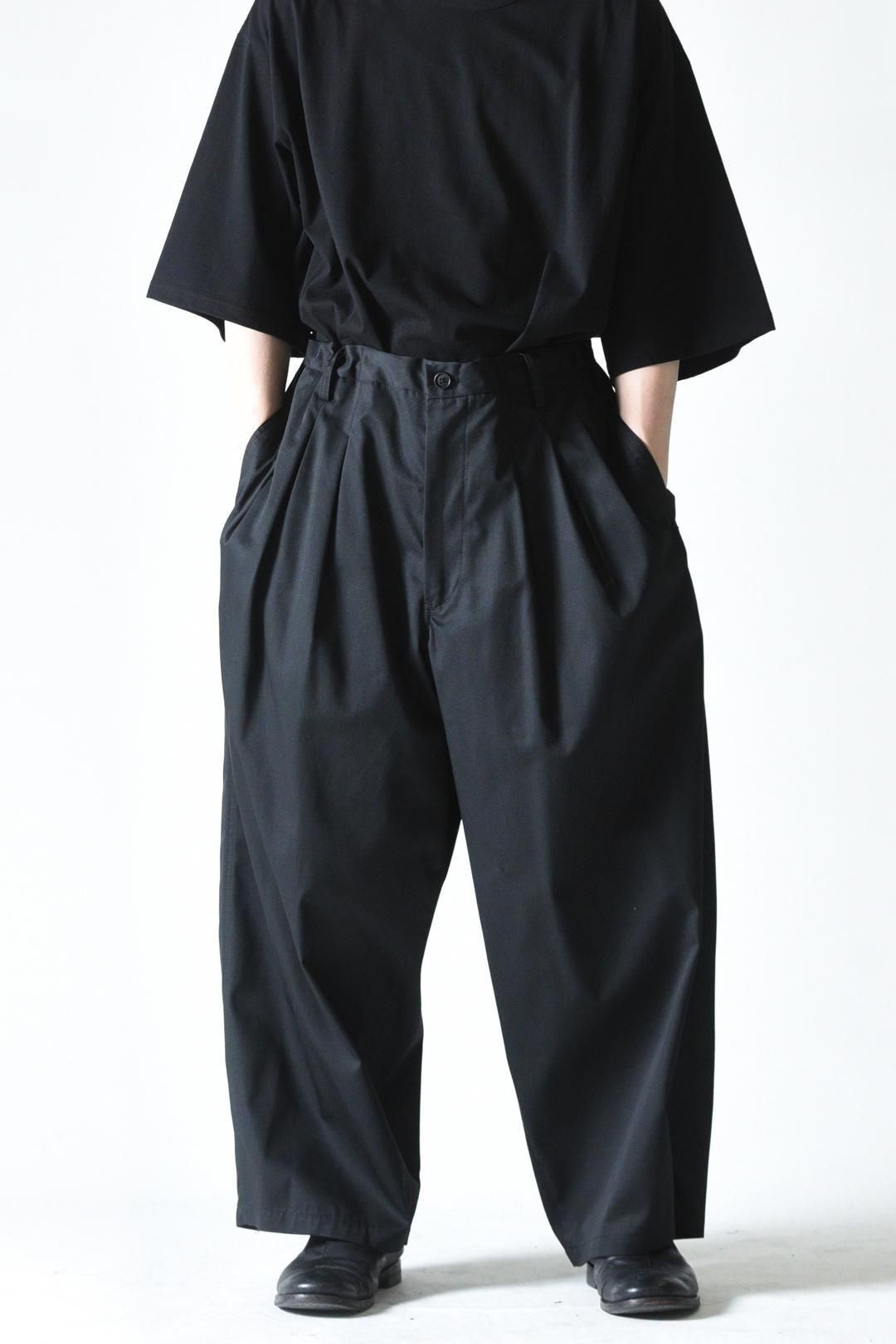 Y's for men コットンツイル12本タックパンツ - Ka na ta,Yohji