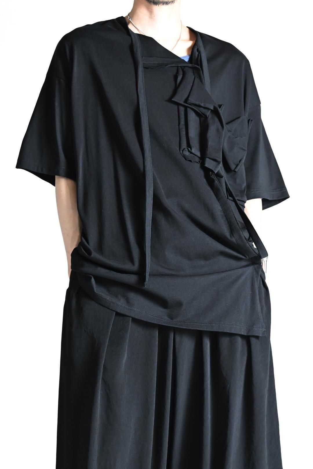 Yohji Yamamoto POUR HOMME バインダーふらしビッグT - Ka na ta,Yohji