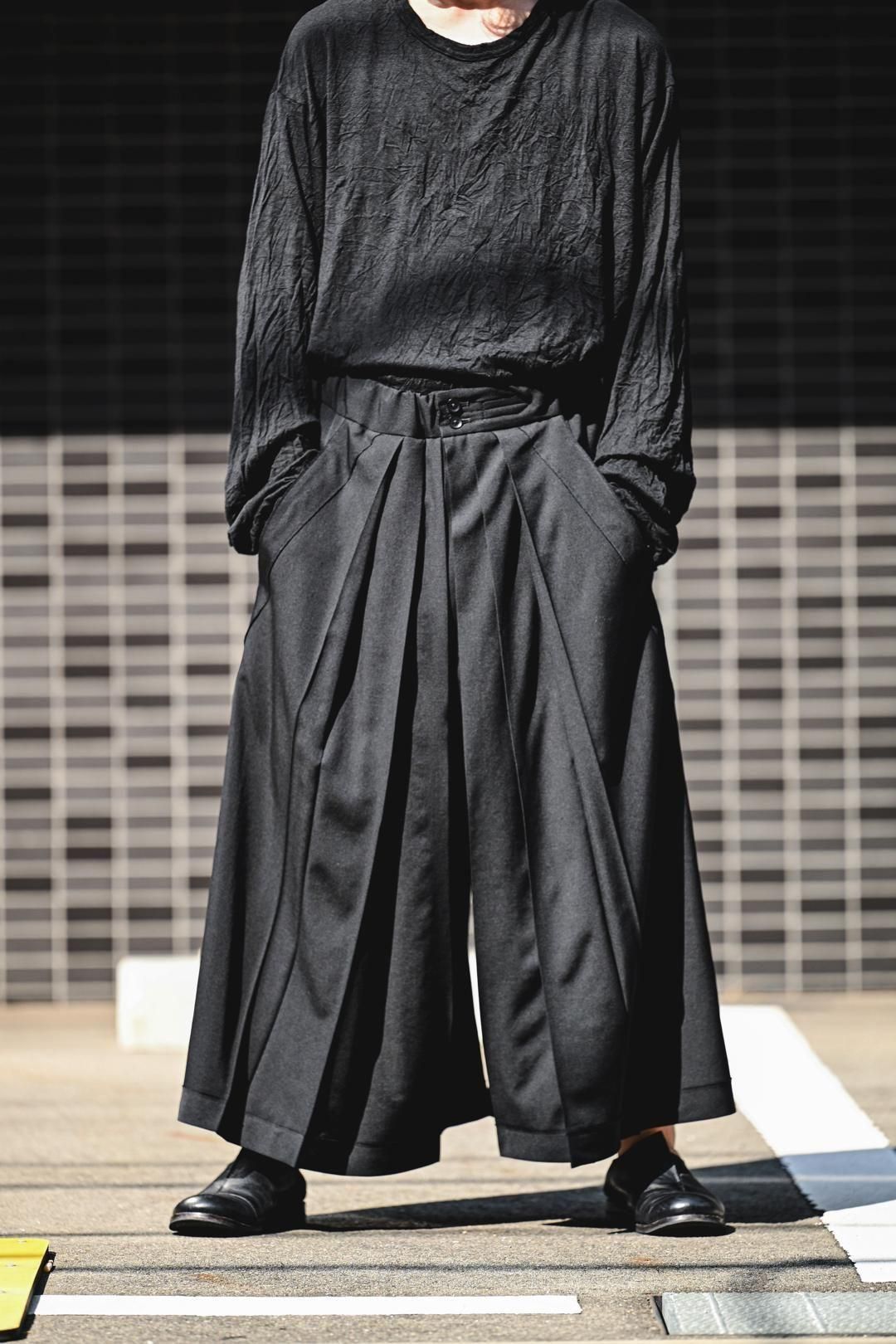 Ground Y ウールギャバジン袴パンツ - Ka na ta,Yohji Yamamoto取扱