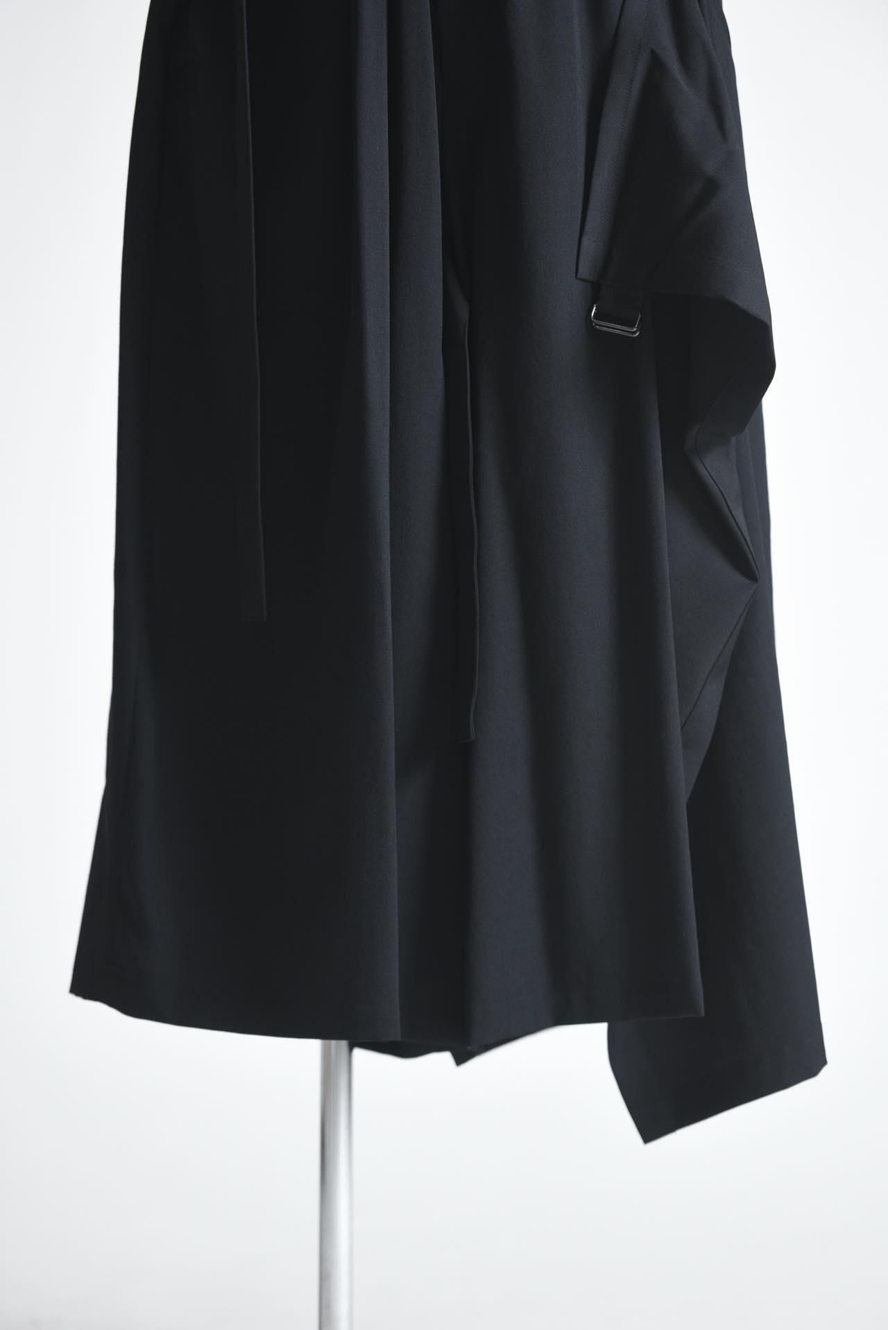 Yohji Yamamoto POUR HOMME ウールギャバジンラップパンツ - Ka na ta