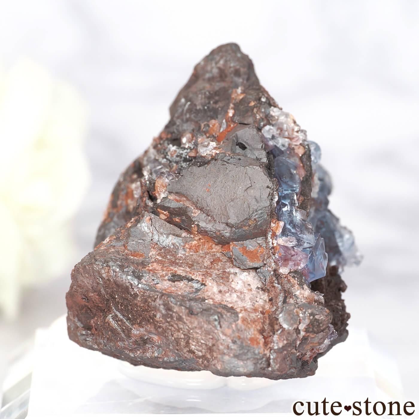 イングランド Florence Mine産 フローライト＆ヘマタイトの原石 No.4