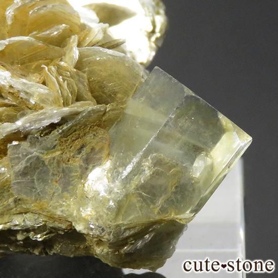 パキスタン産 ゴシェナイトの母岩付き結晶（原石）17g - cute stone -