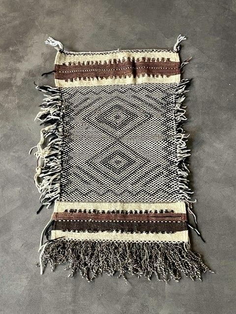 モロッコラグ「ZANAFIザナフィキリム」アトラス産 ウール手織りラグ