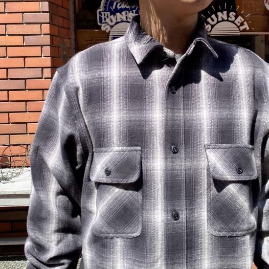 BIG MIKE /HEAVY FLANNEL SHIRTS/BLACK- ビッグマイク/ヘビー