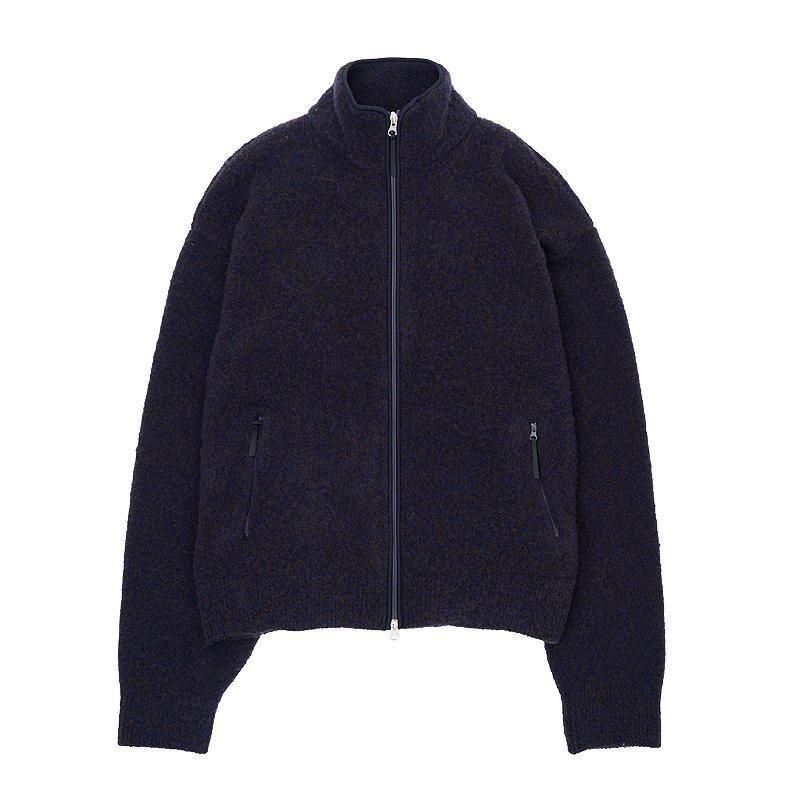 yoke BOUCLE KNIT ZIP JACKET｜ヨーク ジップニットジャケット｜通販