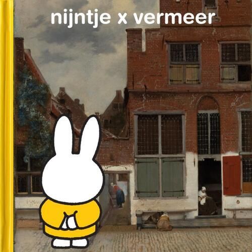 絵本 「nijntje x vermeer」 オランダ語 原書・洋書 絵本 - nijntje