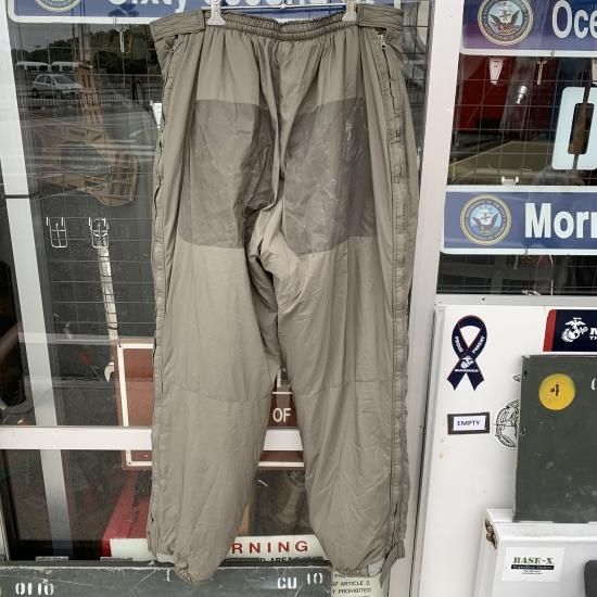 米軍実物 SEKRI PCU/LEVEL7 プリマロフトパンツ/LARGE primaloft epic