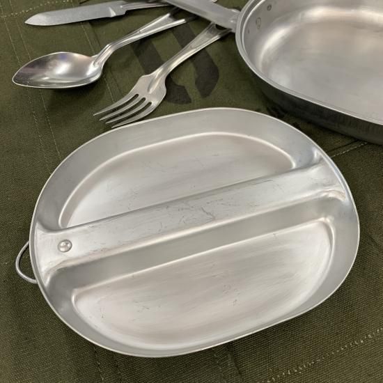 米軍実物 U.S MessKit DLA-1982 メスキットパン&カトラリーセット