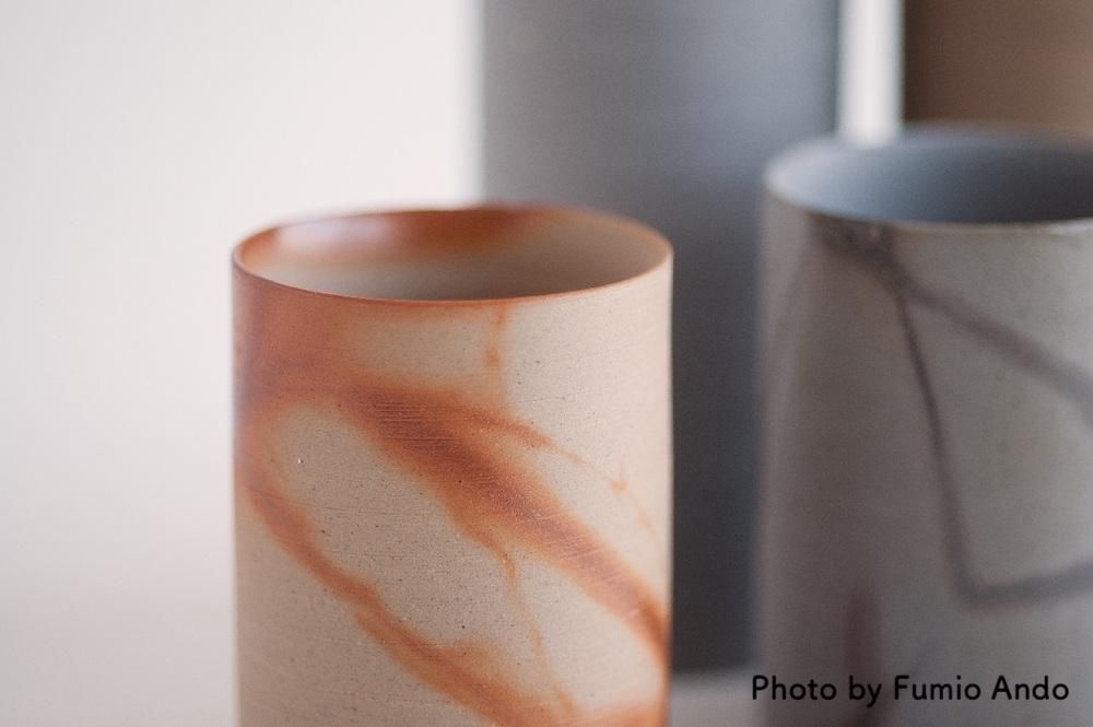 hitoe（ひとえ）備前焼コップ（DAIKURA）グレーの通販 | 美観堂