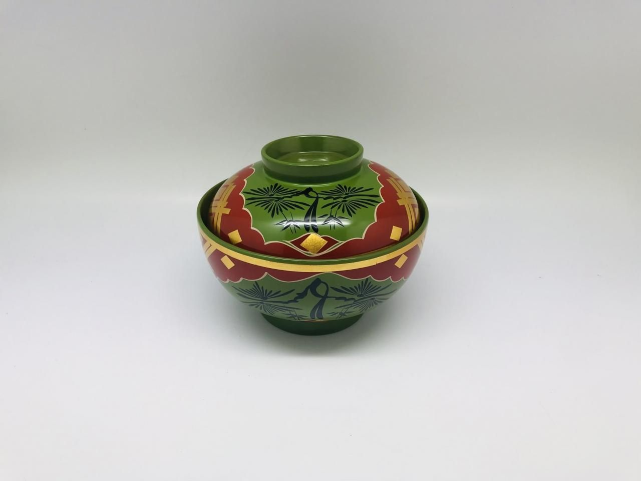 秀衡椀 草色【受注生産】 - 秀衡塗工房 丸三漆器 オンラインストア