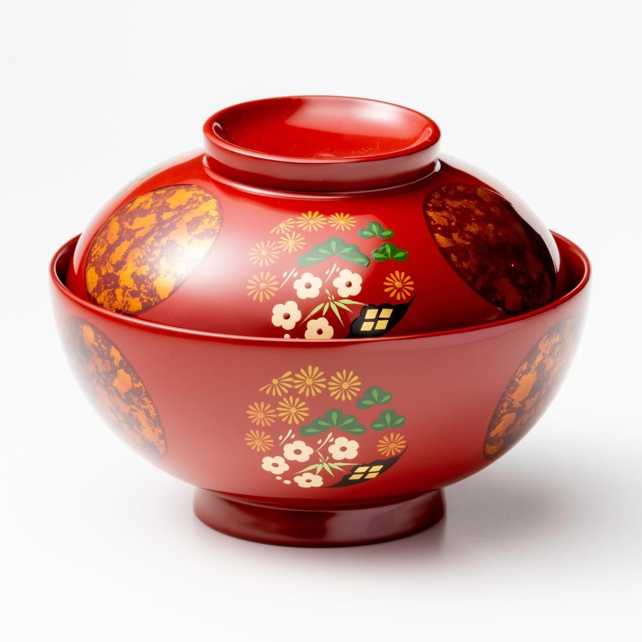 雑煮椀・煮物椀・蓋付椀 - 秀衡塗工房 丸三漆器 オンラインストア