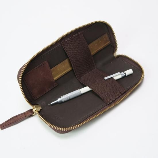 RW】Zip pen case（PUEBLO） - VARCO【ヴァ-コ】デザイン革小物