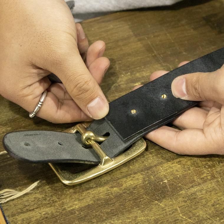 栃木レザーベルト/ブラック – IRON HEART