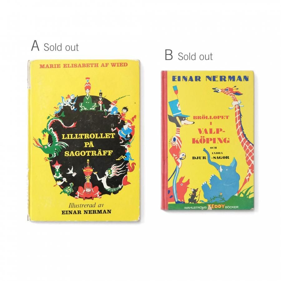 北欧洋書 古本市】エイナル・ ネルマンのヴィンテージ絵本