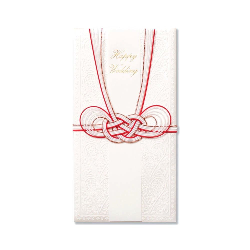 祝儀袋 寿 ハート フルレース - レター・カード専門店 - G.C.PRESS