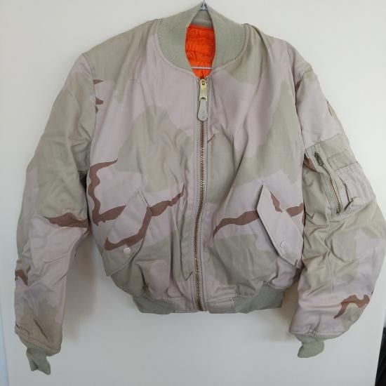 90sビンテージ Alpha MA-1 デザート迷彩 デットストック