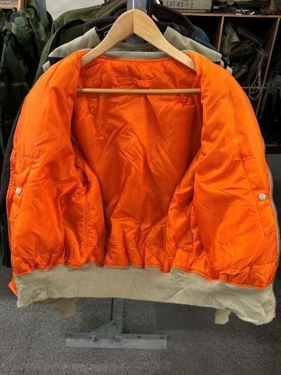 90sビンテージ Alpha MA-1 デザート迷彩 デットストック