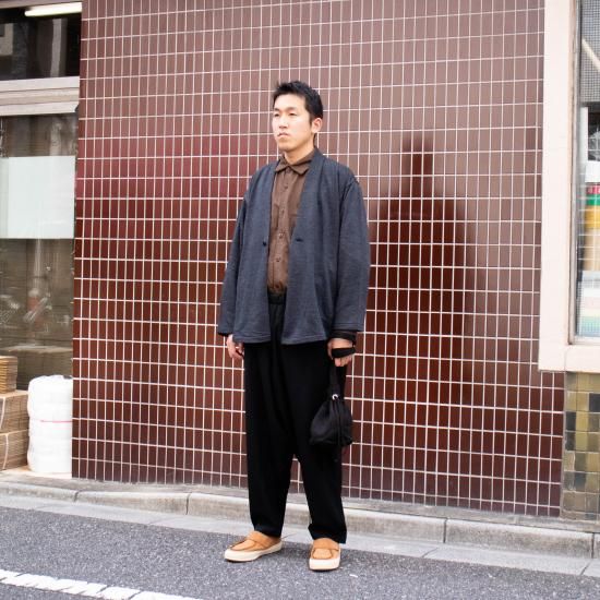 YOKO SAKAMOTO ヨーコサカモト 「BRUSHED COTTON BOX SHIRT