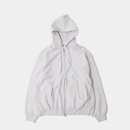 blurhms ブラームス 「Soft & Hard Sweat Hoodie Zip Big