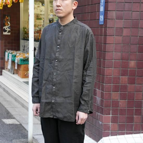 MITTAN ミッタン「大麻シャツ 3（草木濃染） SH-137DC」－WEEKENDER SHOP