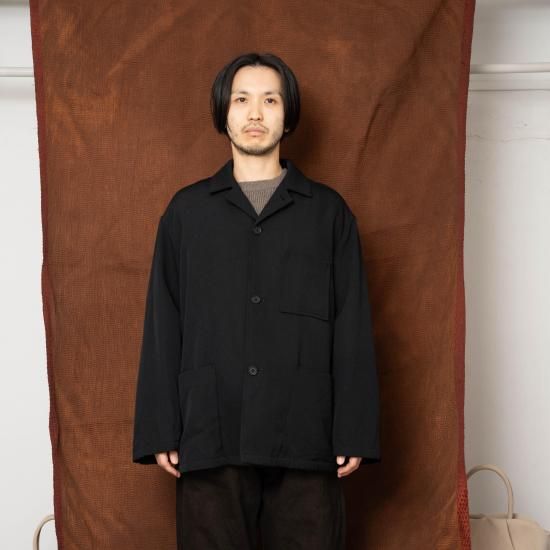 STILL BY HAND スティルバイハンド 「ウールサージ素材 カバーオール