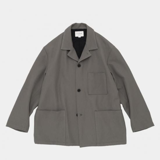 STILL BY HAND スティルバイハンド 「ウールサージ素材 カバーオール