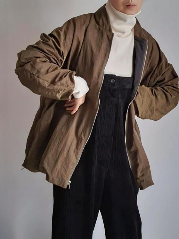 ALWEL(オルウェル) ボリュームボンバージャケット VOLUME BOMBER