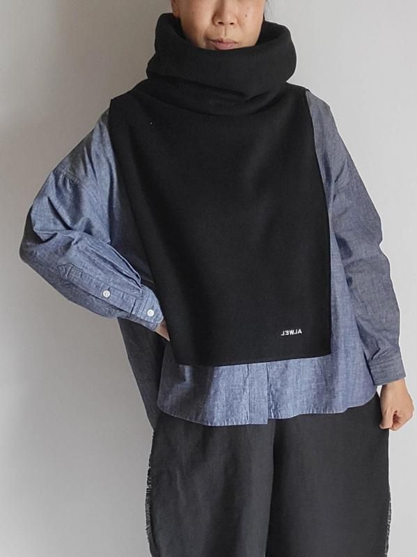 ALWEL(オルウェル) ネックガーター FLEECE HIGH NECK GAITER - バナナ