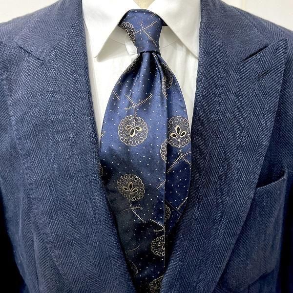 Atto Vannucci ネクタイ | ヴィンテージモチーフ - Del Fiore Online