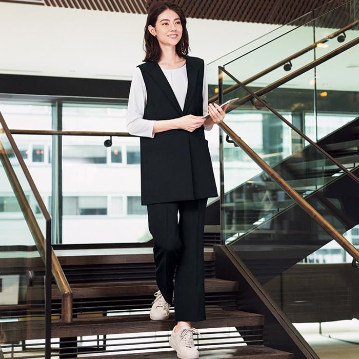 BCP6106（ボンマックス）BONOFFICE パンツ ストレッチ イージーケア