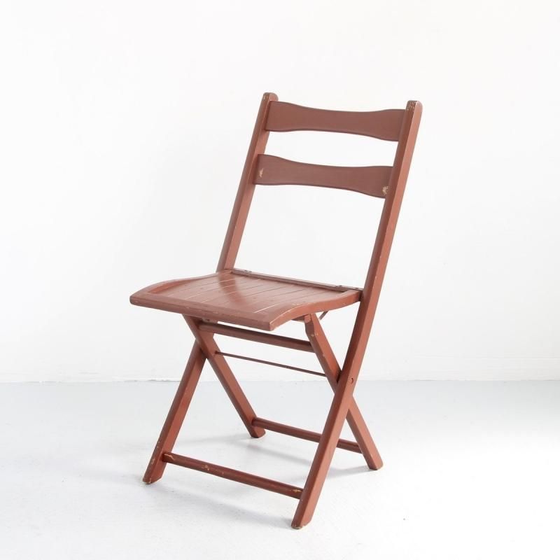 折りたたみ椅子 チェア アメリカ -ローズボールアンティークス