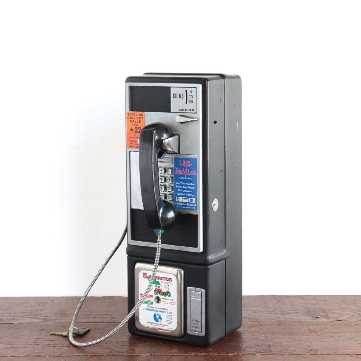 ヴィンテージ アメリカ パブリックフォン 公衆電話 電話機