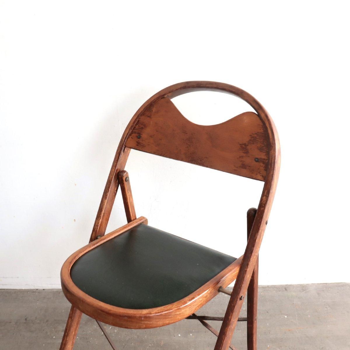 ヴィンテージ 木製 フォールディングチェア アメリカ アンティーク