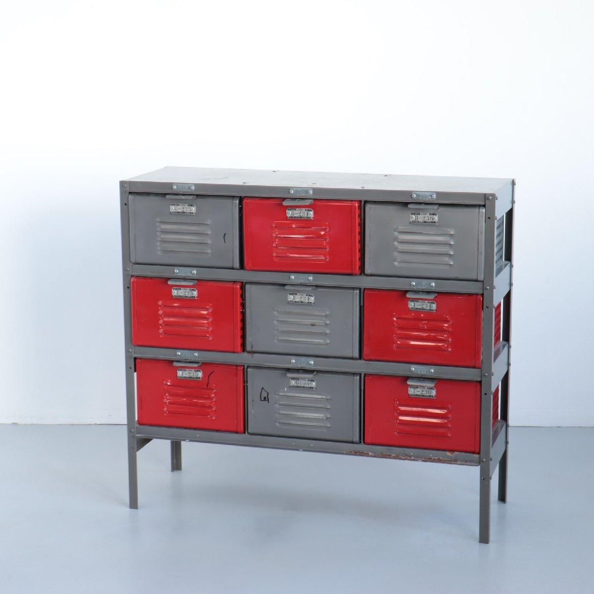 ロッカー スチール ヴィンテージ LYON -通販-ローズボールアンティークス