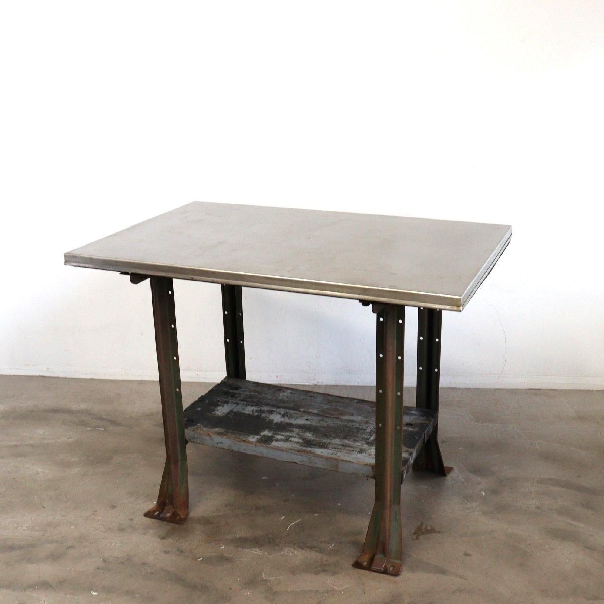 ヴィンテージ ワークテーブル 作業台 -通販-ローズボールアンティークス