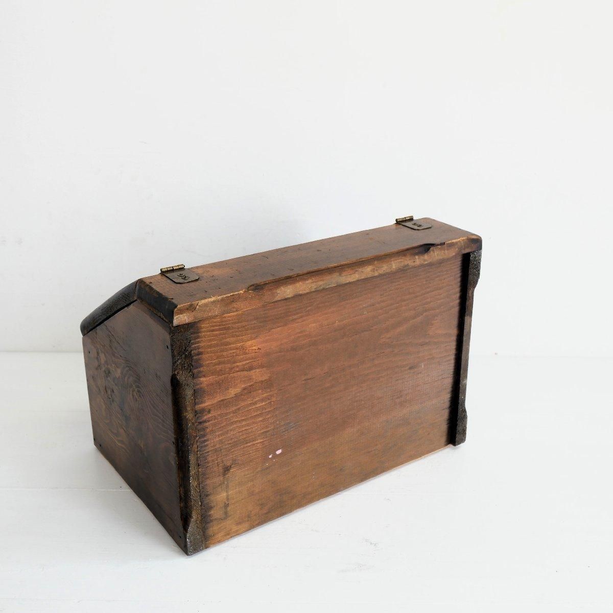 ヴィンテージ ブレッドケース アメリカ カントリースタイル ウッド