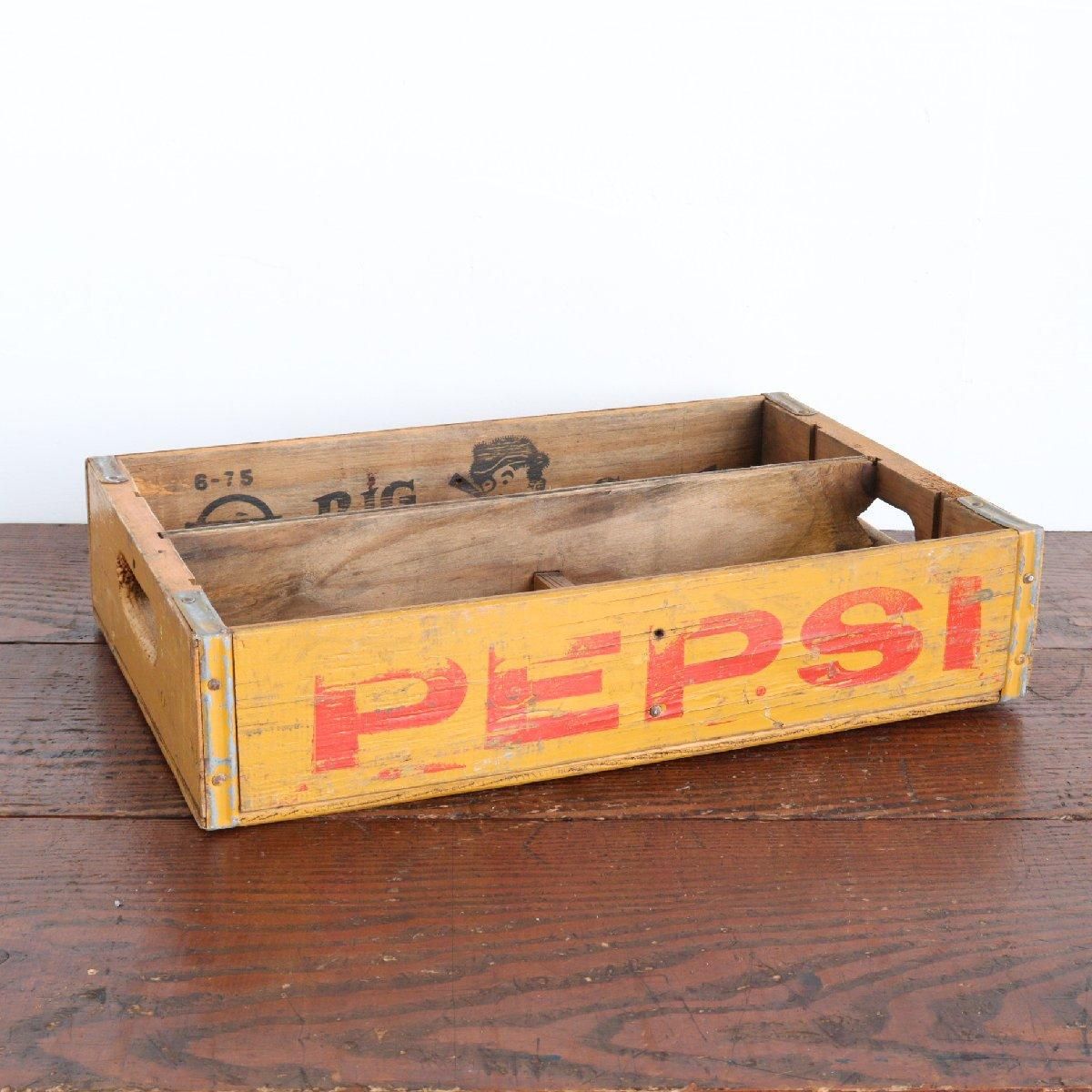 70s PEPSI 木箱 アメリカ -通販-ローズボールアンティークス