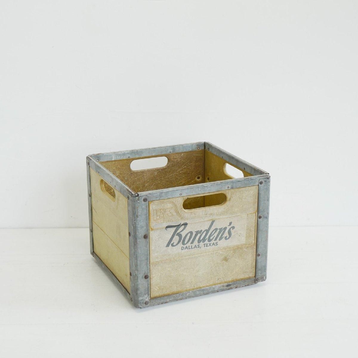 60's BORDEN'S ミルククレート -通販-ローズボールアンティークス