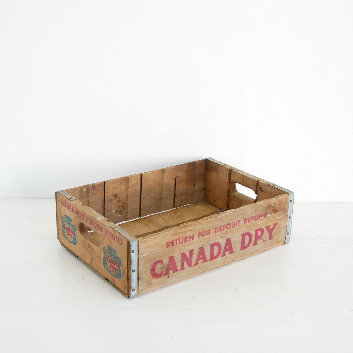 カナダ ドライ ヴィンテージ 木箱 アメリカ -通販-ローズボール