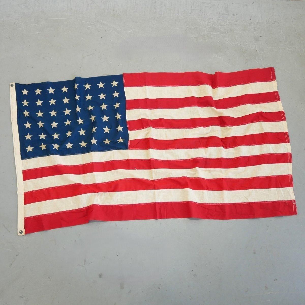 アメリカ 星条旗 48州 国旗 フラッグ -通販-ローズボールアンティークス