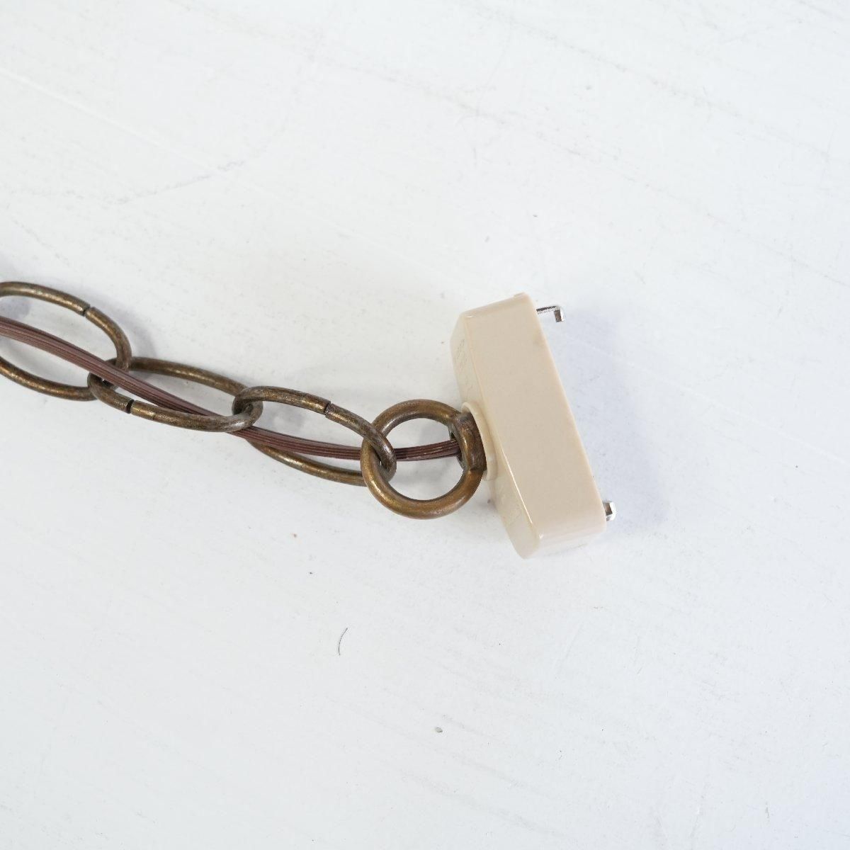 ヴィンテージ ペンダントランプ ステンドグラス -通販-ローズボール