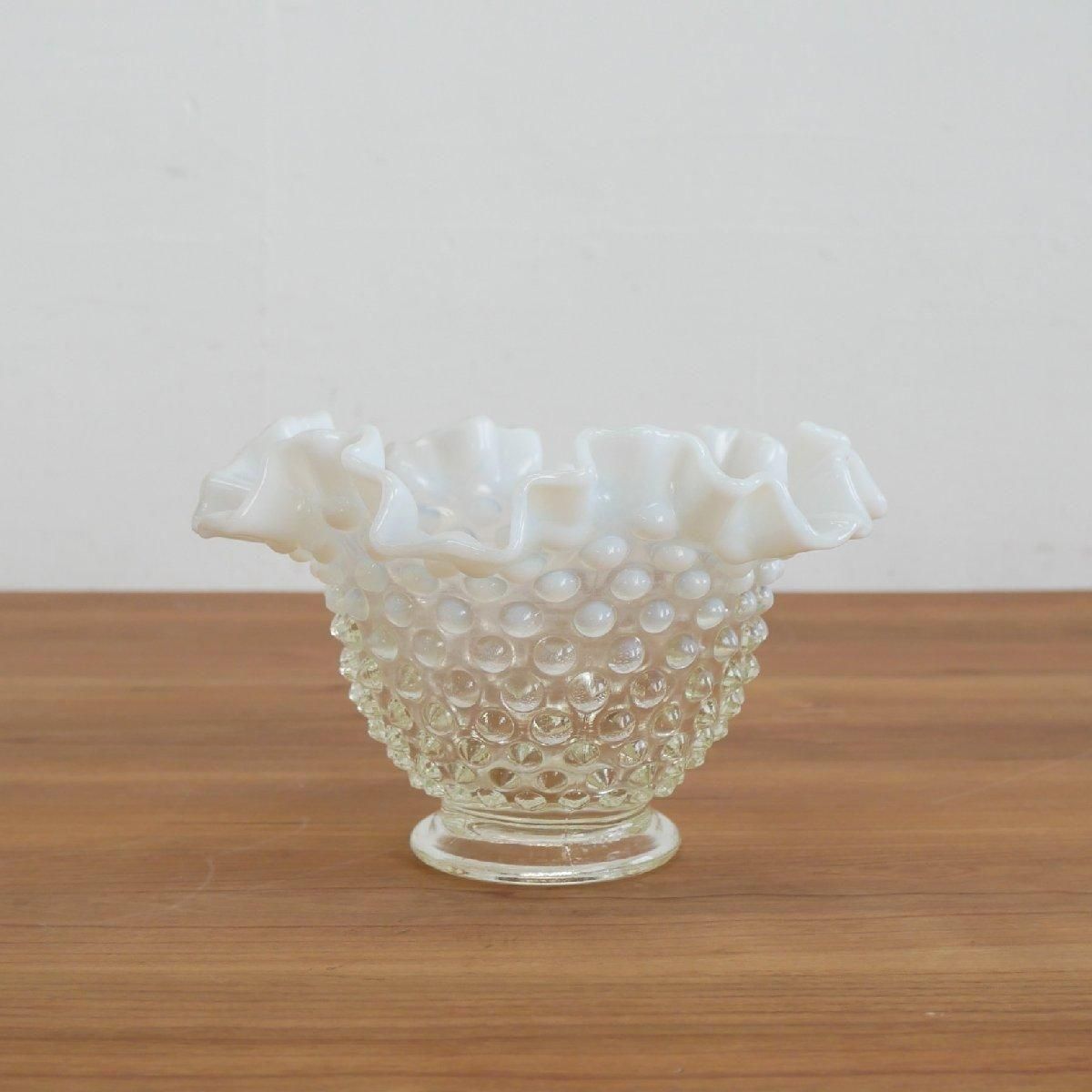 ヴィンテージ フェントン ホブネイル ボウル -通販-ローズボール