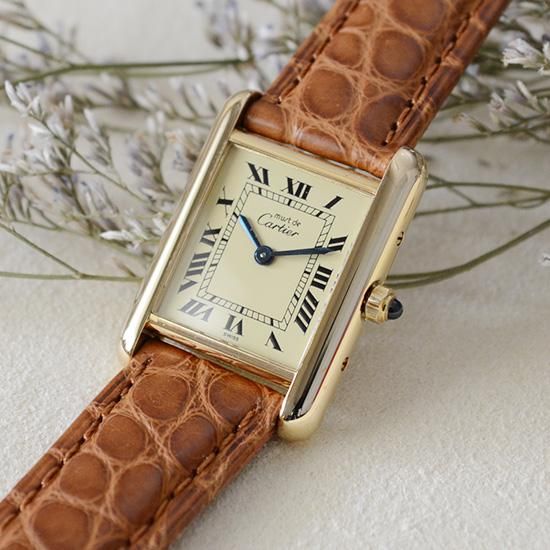 カルティエ[マストタンク must de TANK]アンティーク時計 - antique
