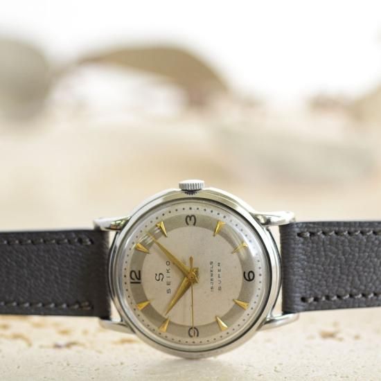セイコー SEIKO・手巻き・1956年製[ラウンドケース] アンティーク時計